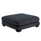 8555BK*CRACVCOT - (4)4-Piece Modular Sectional with Reversible Chaise and Ottoman