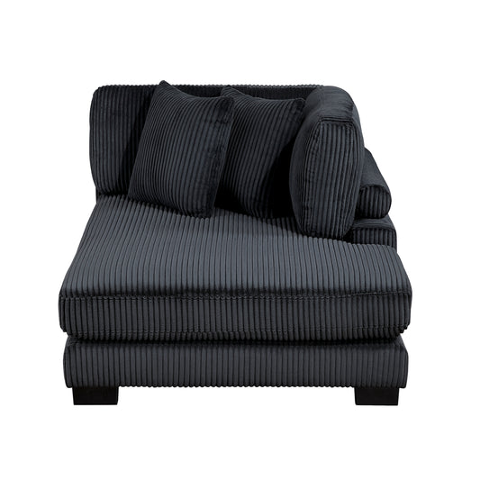 8555BK*CR2ACVC - (4)4-Piece Modular Sectional with Reversible Chaise