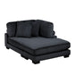 8555BK*CRACVC - (3)3-Piece Modular Sectional with Reversible Chaise