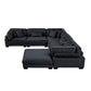 8555BK*3CR2ACOT - (6)6-Piece Modular Sectional with Ottoman