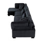 8555BK*CR2ACVC - (4)4-Piece Modular Sectional with Reversible Chaise