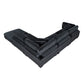 8555BK*5OT - (5)5-Piece Modular Sectional with Ottoman