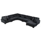 8555BK*2CR3ACVC - (6)6-Piece Modular Sectional with Reversible Chaise