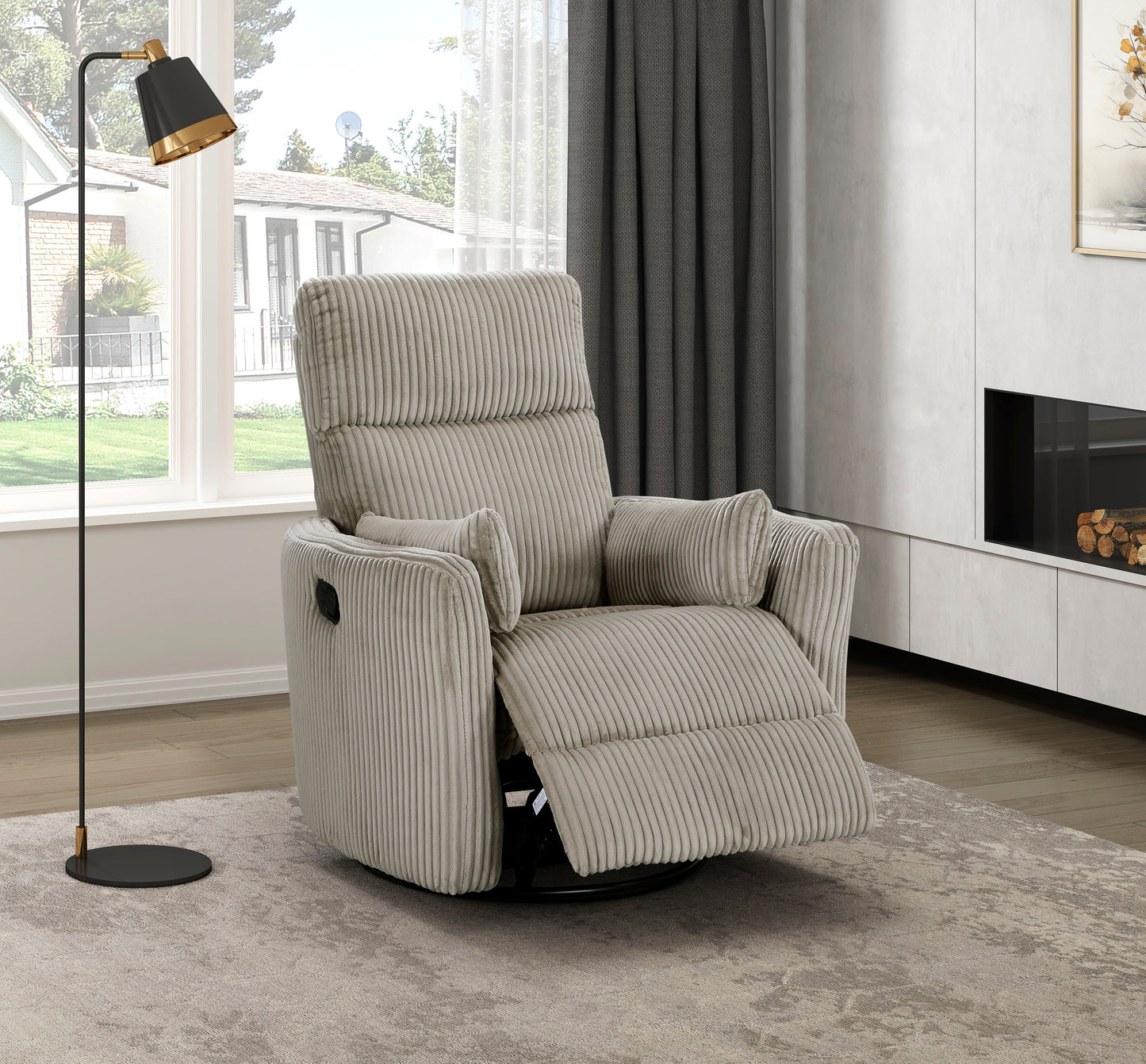 8555GB-1SW - Swivel Glider Reclining Chair