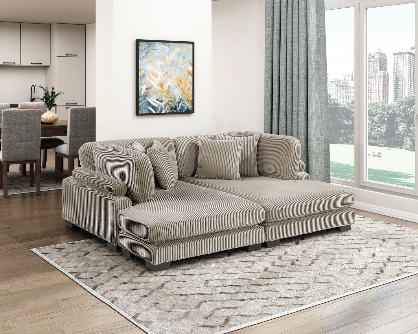 8555GB-VC - Reversible Chaise