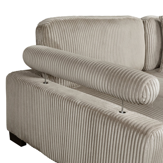 8555GB*6OT - (6)6-Piece Modular Sectional with Ottoman