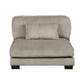 8555GB*3CRACOT - (5)5-Piece Modular Sectional with Ottoman