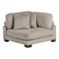8555GB*3CRACOT - (5)5-Piece Modular Sectional with Ottoman