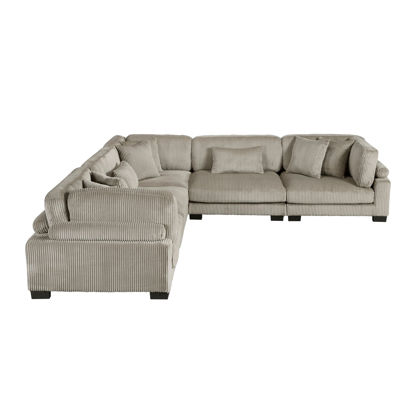 8555GB*2AC3CR - (5)5-Piece Modular Sectional