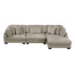 8555GB*CRACVC - (3)3-Piece Modular Sectional with Reversible Chaise