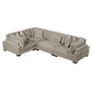 8555GB*3CRAC - (4)4-Piece Modular Sectional