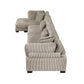 8555GB*CR2ACVC - (4)4-Piece Modular Sectional with Reversible Chaise