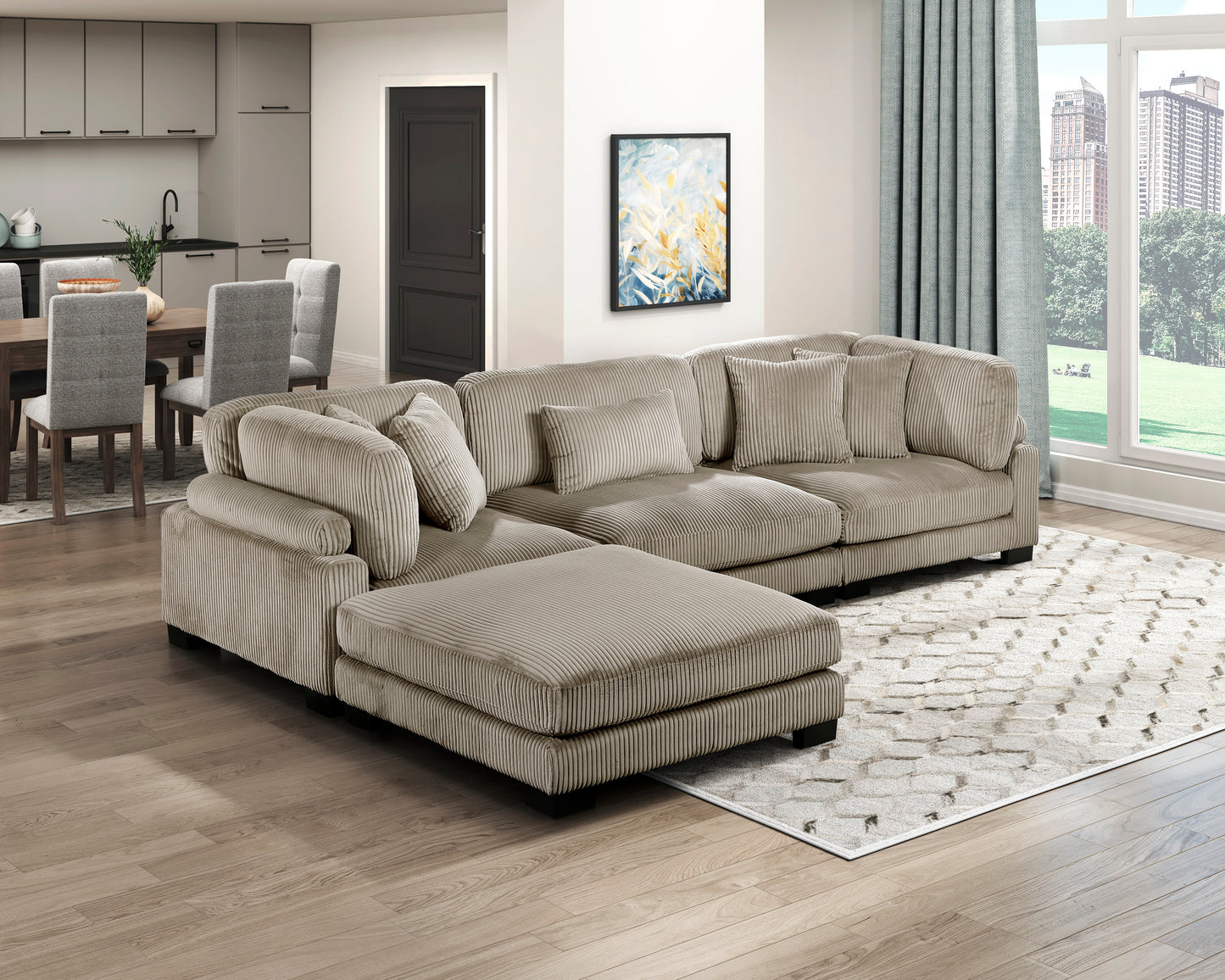 8555GB-CR - Corner Seat