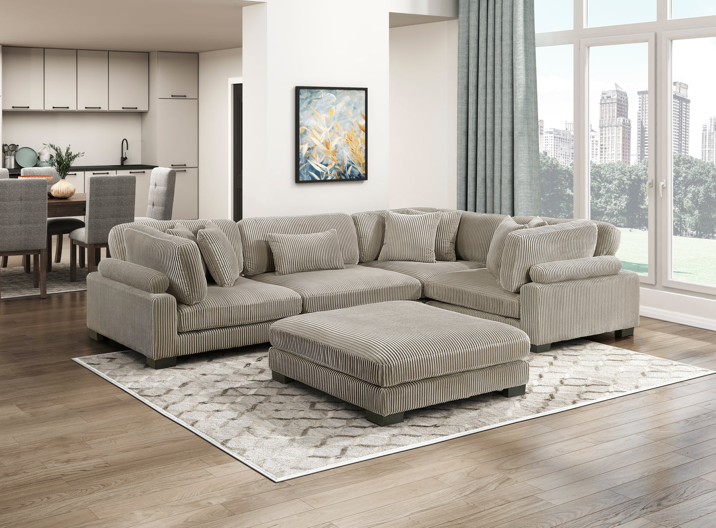 8555GB-AC - Armless Chair