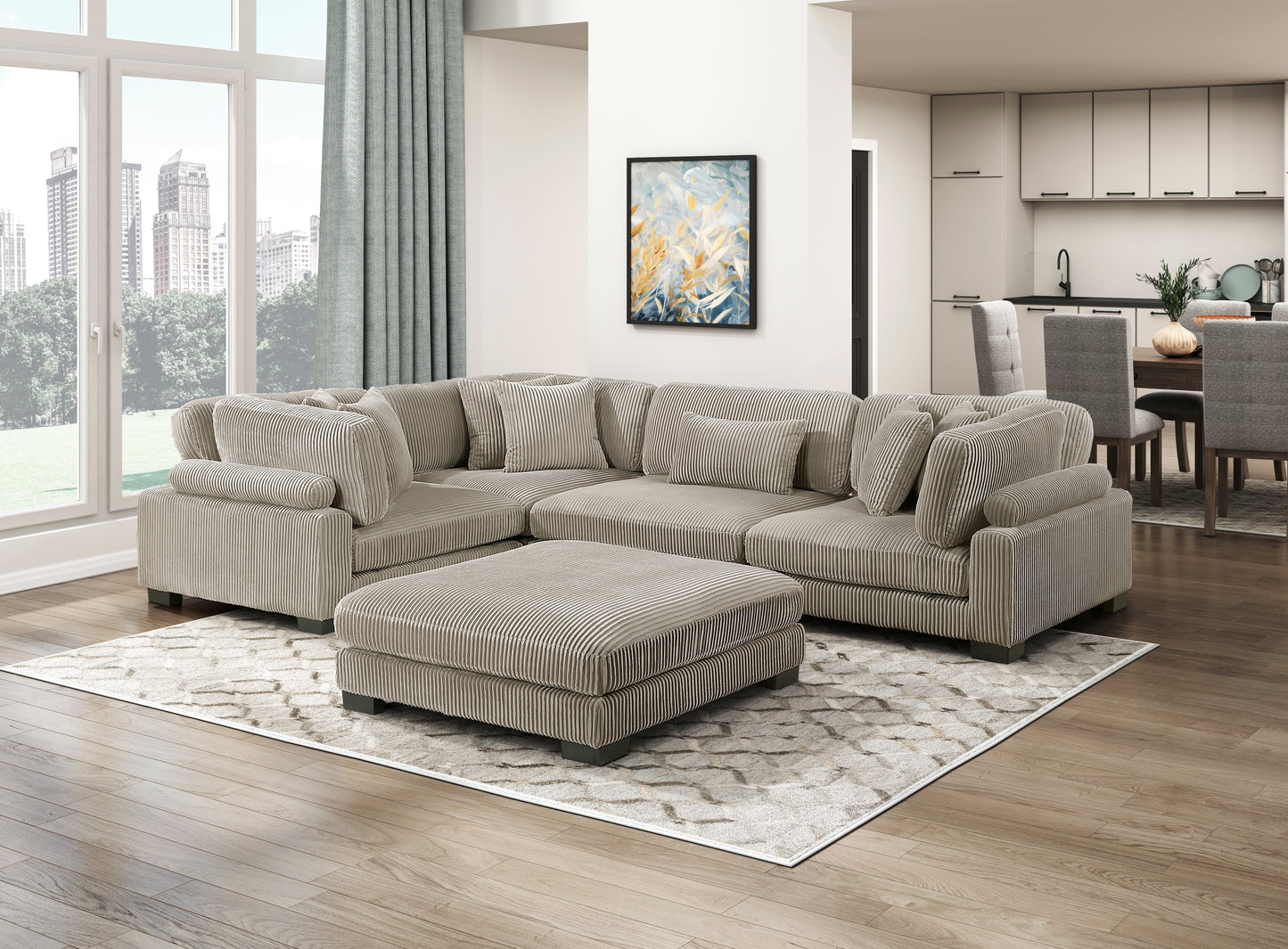 8555GB-AC - Armless Chair