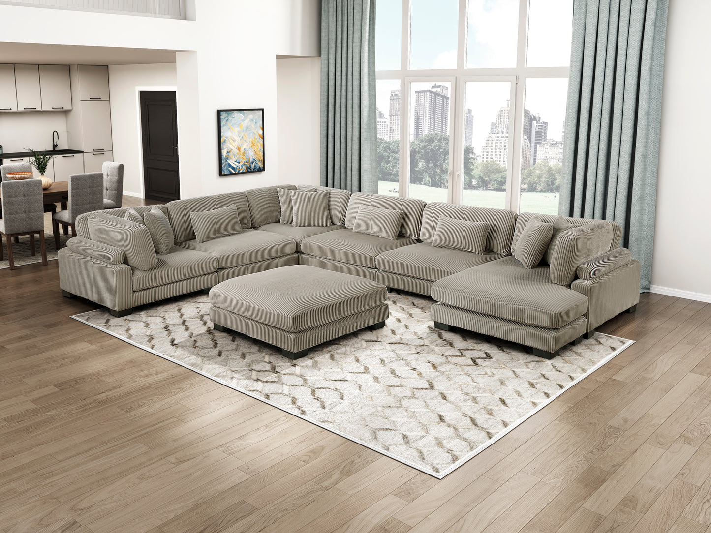 8555GB-VC - Reversible Chaise