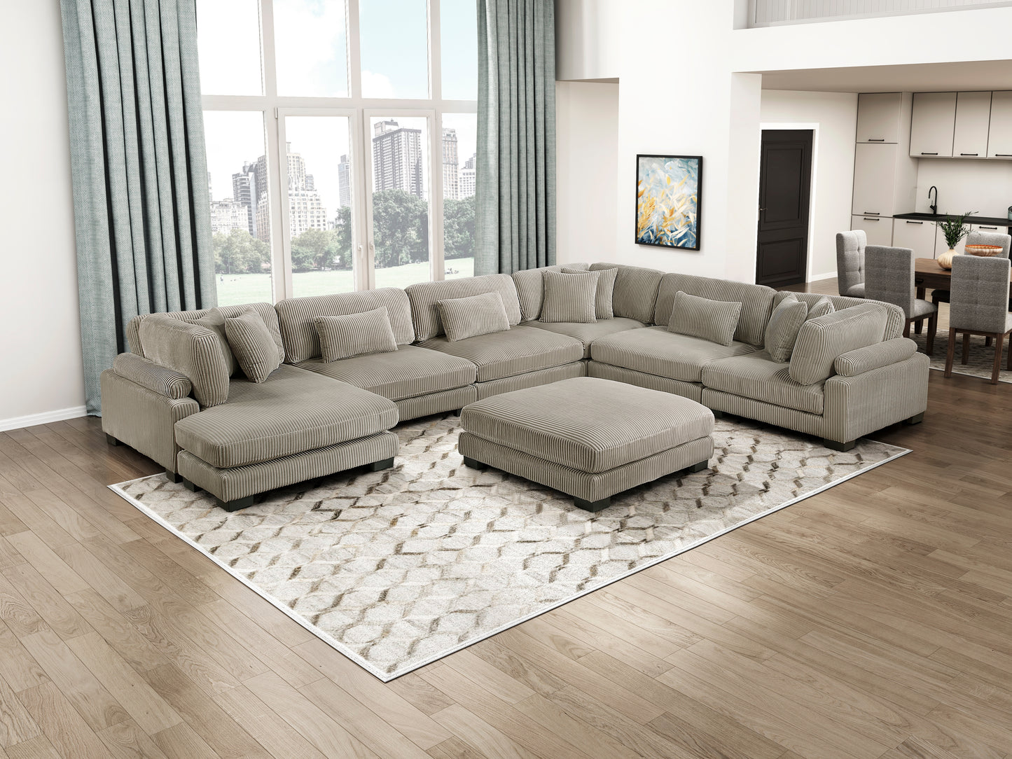 8555GB-VC - Reversible Chaise