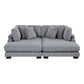 8555GY*2VC - (2)2-Piece Chaise Lounge