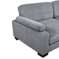 8555GY*2CR2AC2OT - (6)6-Piece Modular Sectional with Ottomans