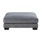 8555GY*3CRACOT - (5)5-Piece Modular Sectional with Ottoman