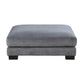 8555GY*6OT - (6)6-Piece Modular Sectional with Ottoman