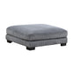 8555GY*3CRACOT - (5)5-Piece Modular Sectional with Ottoman