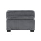 8555GY*6OT - (6)6-Piece Modular Sectional with Ottoman