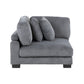 8555GY*CRACVC - (3)3-Piece Modular Sectional with Reversible Chaise