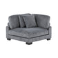 8555GY*2AC3CR - (5)5-Piece Modular Sectional