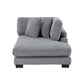 8555GY*2CR3ACVCOT - (7)7-Piece Modular Sectional with Reversible Chaise and Ottoman