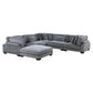 8555GY*3CR2ACOT - (6)6-Piece Modular Sectional with Ottoman