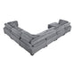 8555GY*2CR3ACVC - (6)6-Piece Modular Sectional with Reversible Chaise