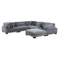 8555GY*3CR2ACOT - (6)6-Piece Modular Sectional with Ottoman