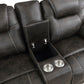 8560PM-2 - Double Reclining Love Seat with Center Console