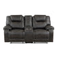 8560PM-2 - Double Reclining Love Seat with Center Console