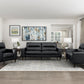 8566BLK-2 - Love Seat