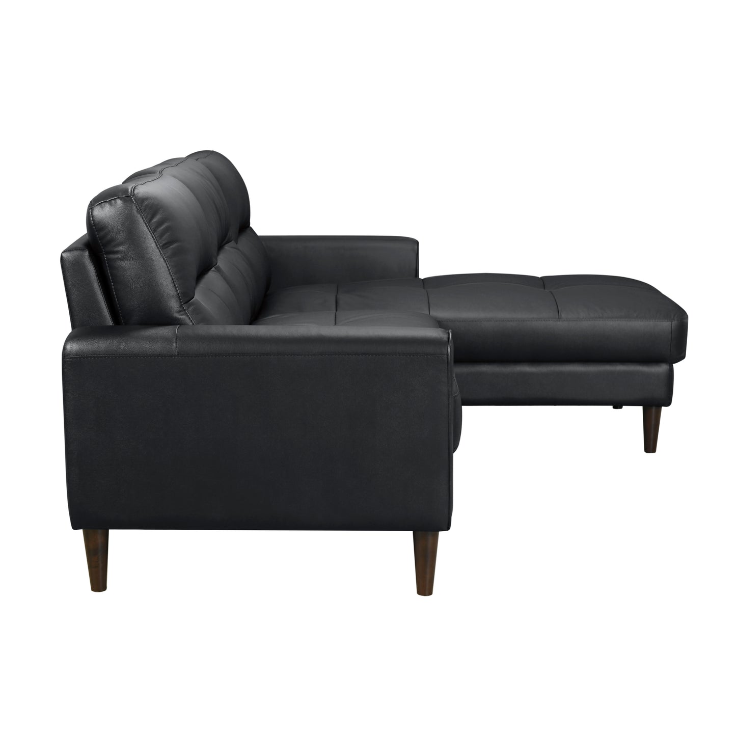 8566BLK*SC - 2-Piece Sectional with Right Chaise