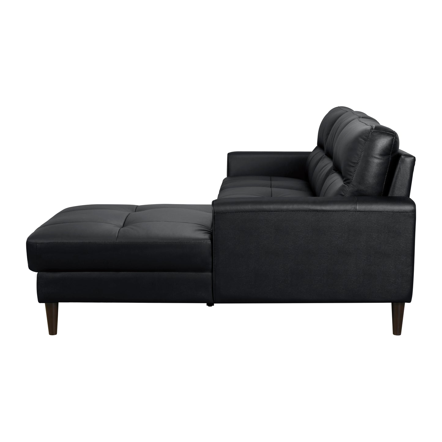 8566BLK*SC - 2-Piece Sectional with Right Chaise