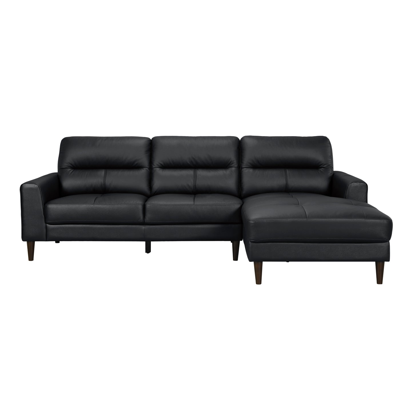 8566BLK*SC - 2-Piece Sectional with Right Chaise