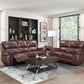 8588BR-2 - Double Reclining Love Seat
