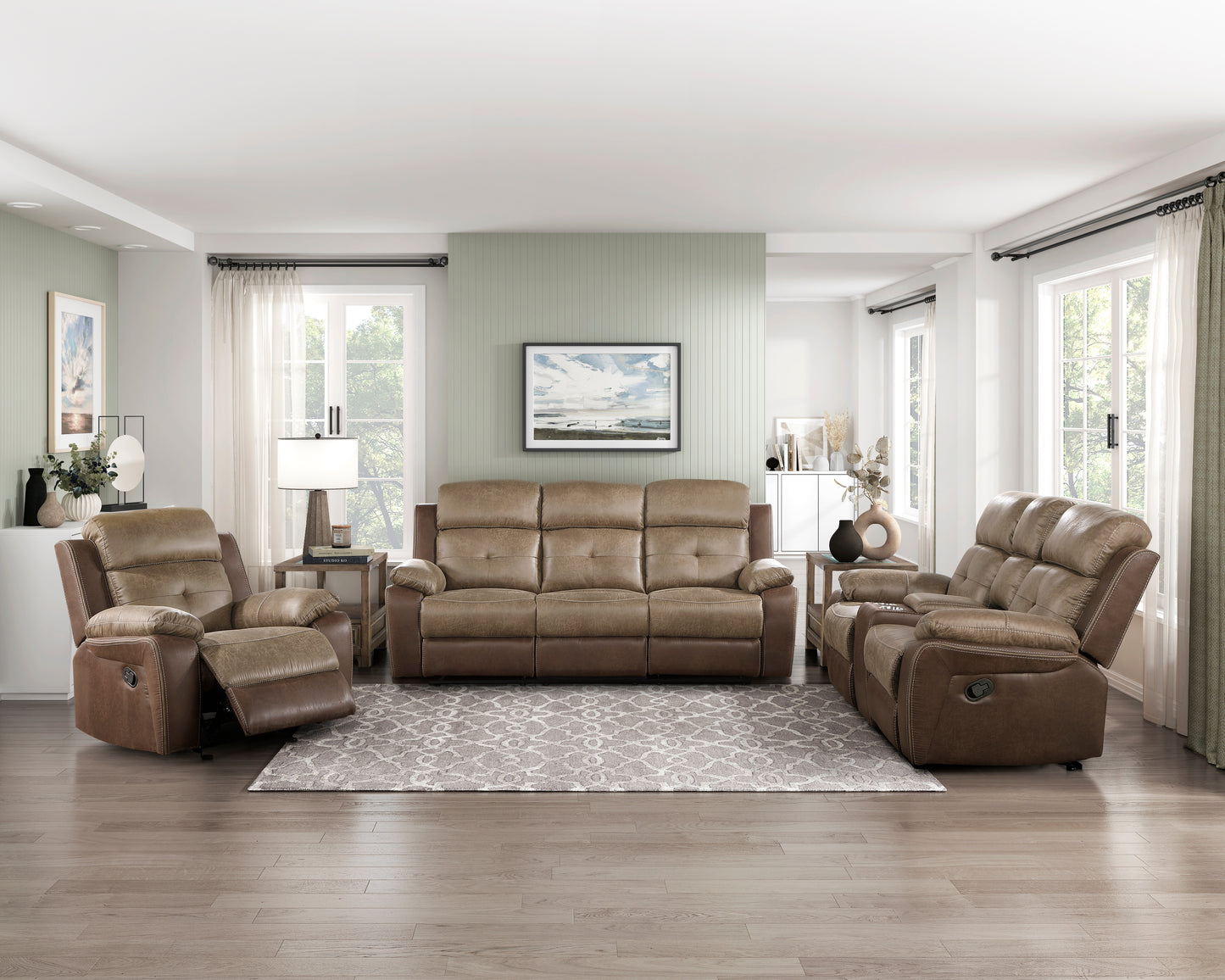8599BR-3 - Double Reclining Sofa