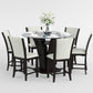 710-24W - Counter Height Chair, White Bi-Cast Vinyl