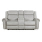 9204MT-2PW - Power Double Reclining Love Seat with Center Console