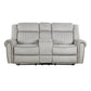9204MT-2 - Double Reclining Love Seat with Center Console