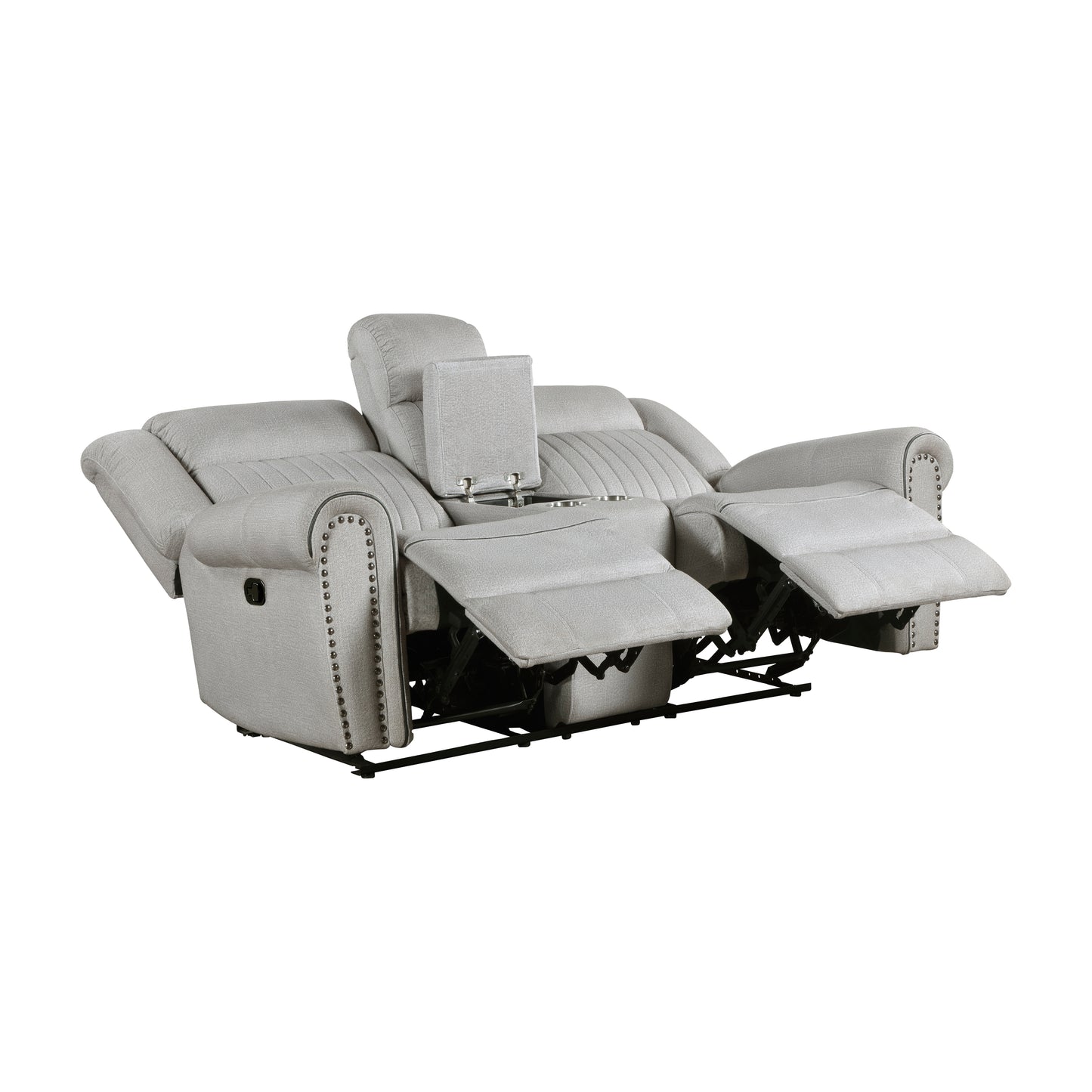 9204MT-2 - Double Reclining Love Seat with Center Console