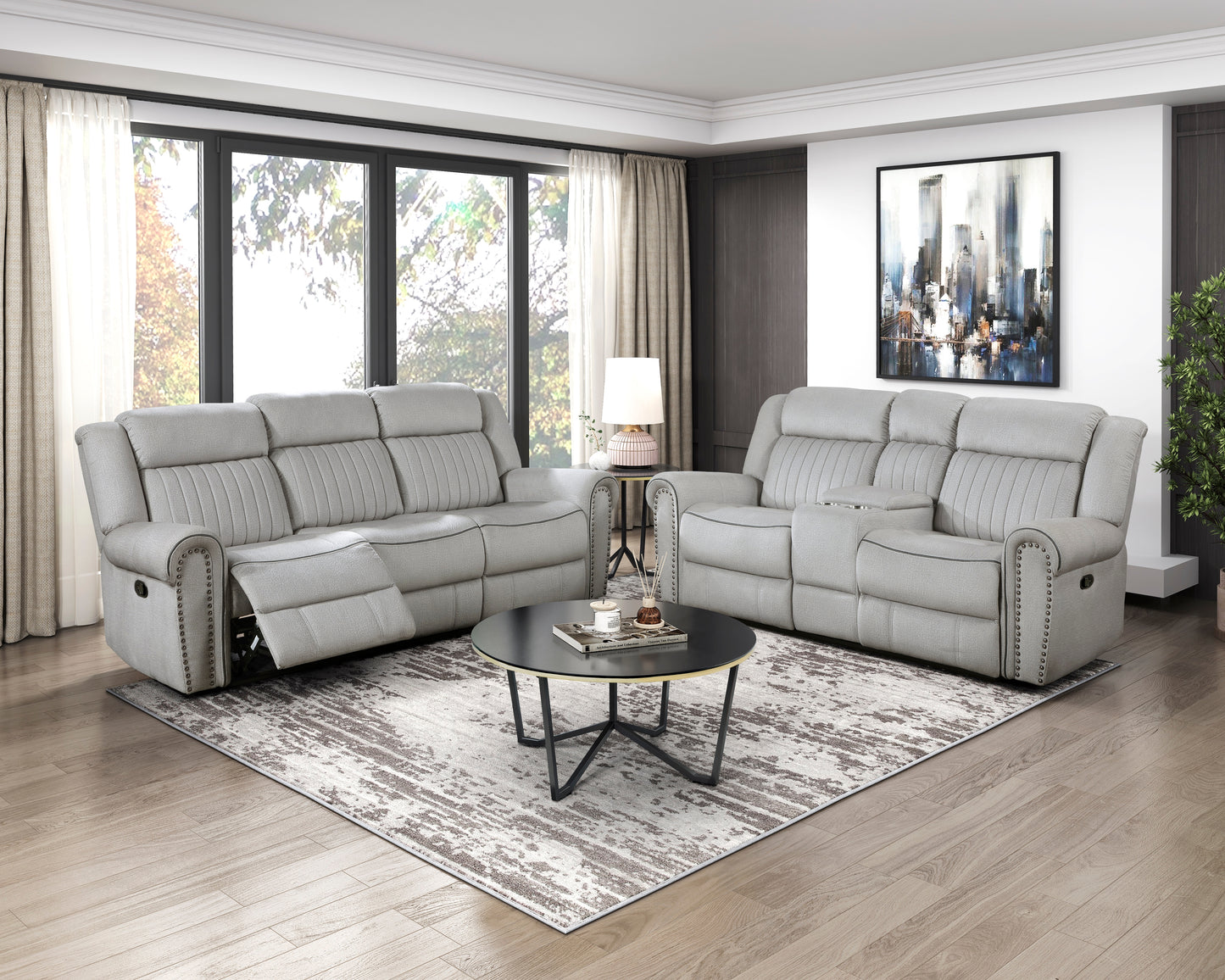 9204MT-3 - Double Reclining Sofa