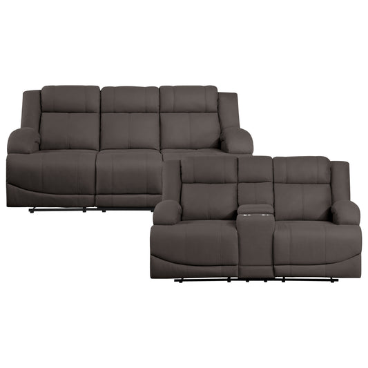 9207CHC*2 - 2pc Set: Sofa, Love