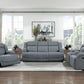 9207GPB-2 - Double Reclining Love Seat with Center Console