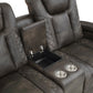 9211BRG*2PWH - 2pc Set: Sofa, Love (Power)