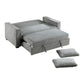 9238GY-3CL - Convertible Studio Sofa with Pull-out Bed
